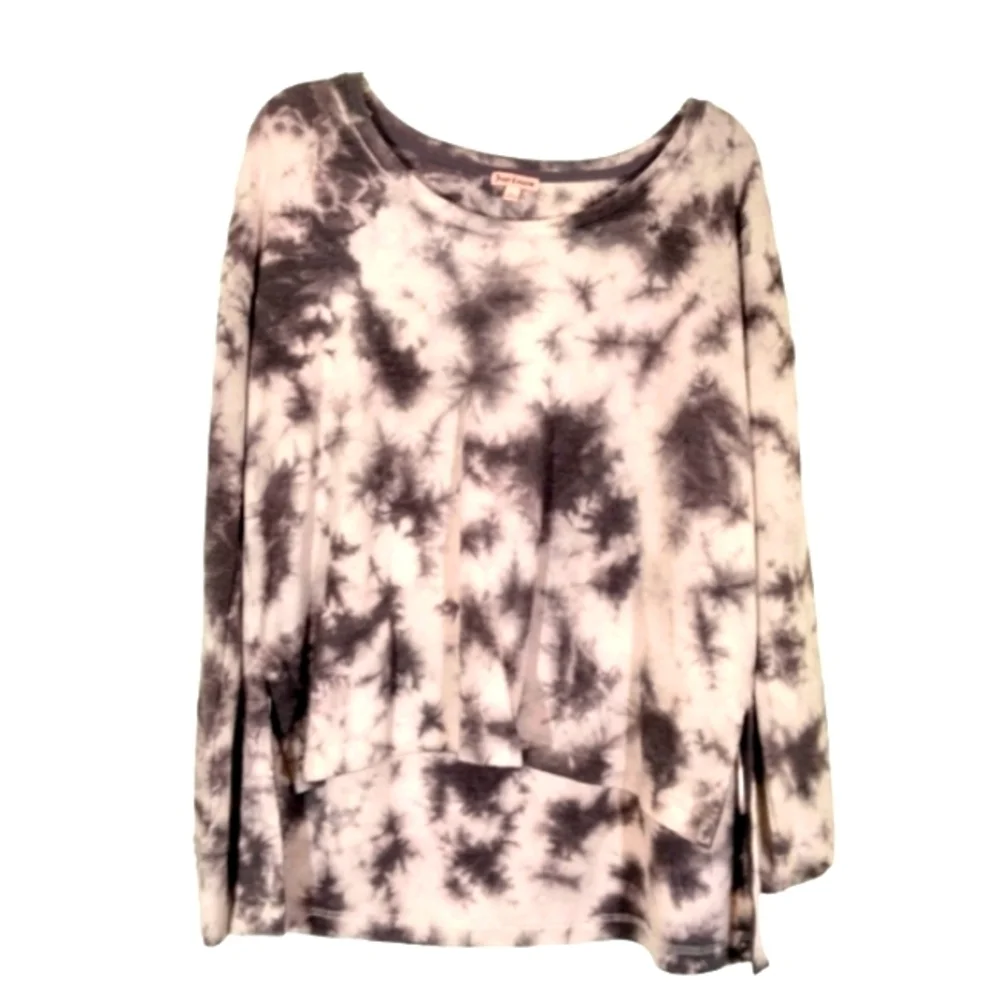 Juicy Couture Pink Tie Dye Top